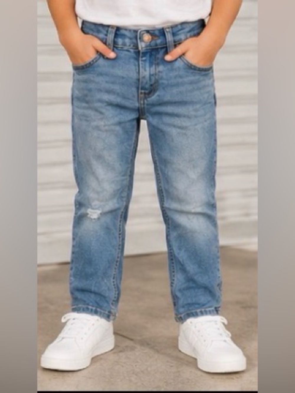 Levi's Light Blue Kids Straight Jeans